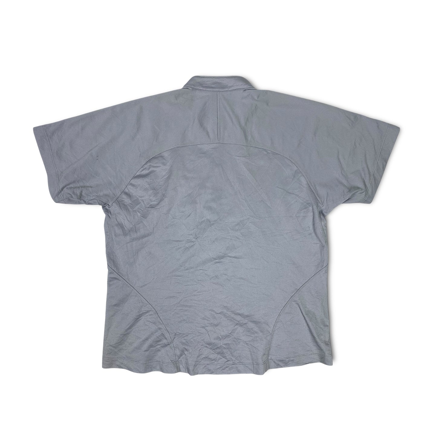 Arcteryx Womens Gray Athletic Short Sleeve Half-Zip Pullover
