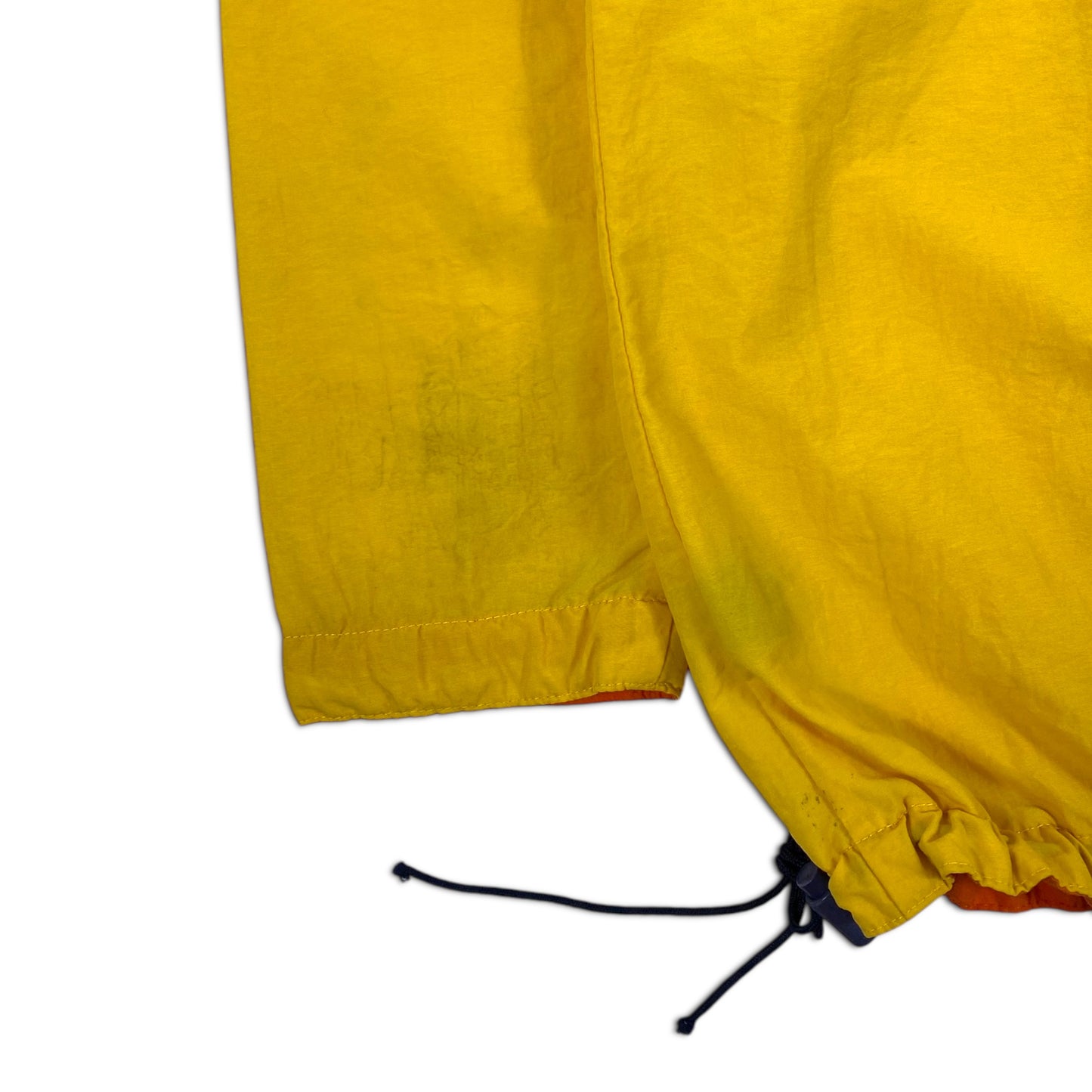 Vintage 90s Gap Yellow Windbreaker Pullover Jacket