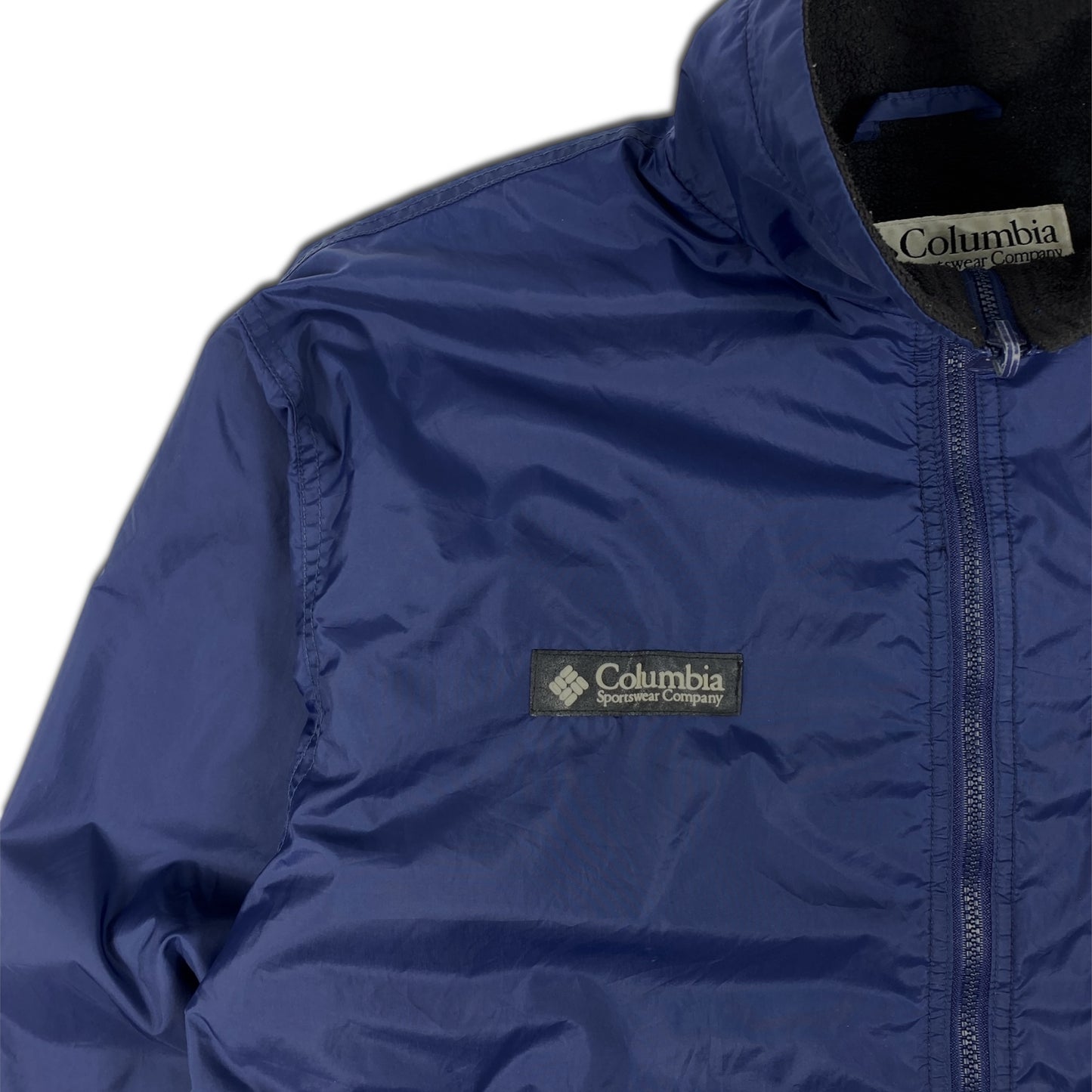 90s Columbia Nylon Padded Reversible Jacket