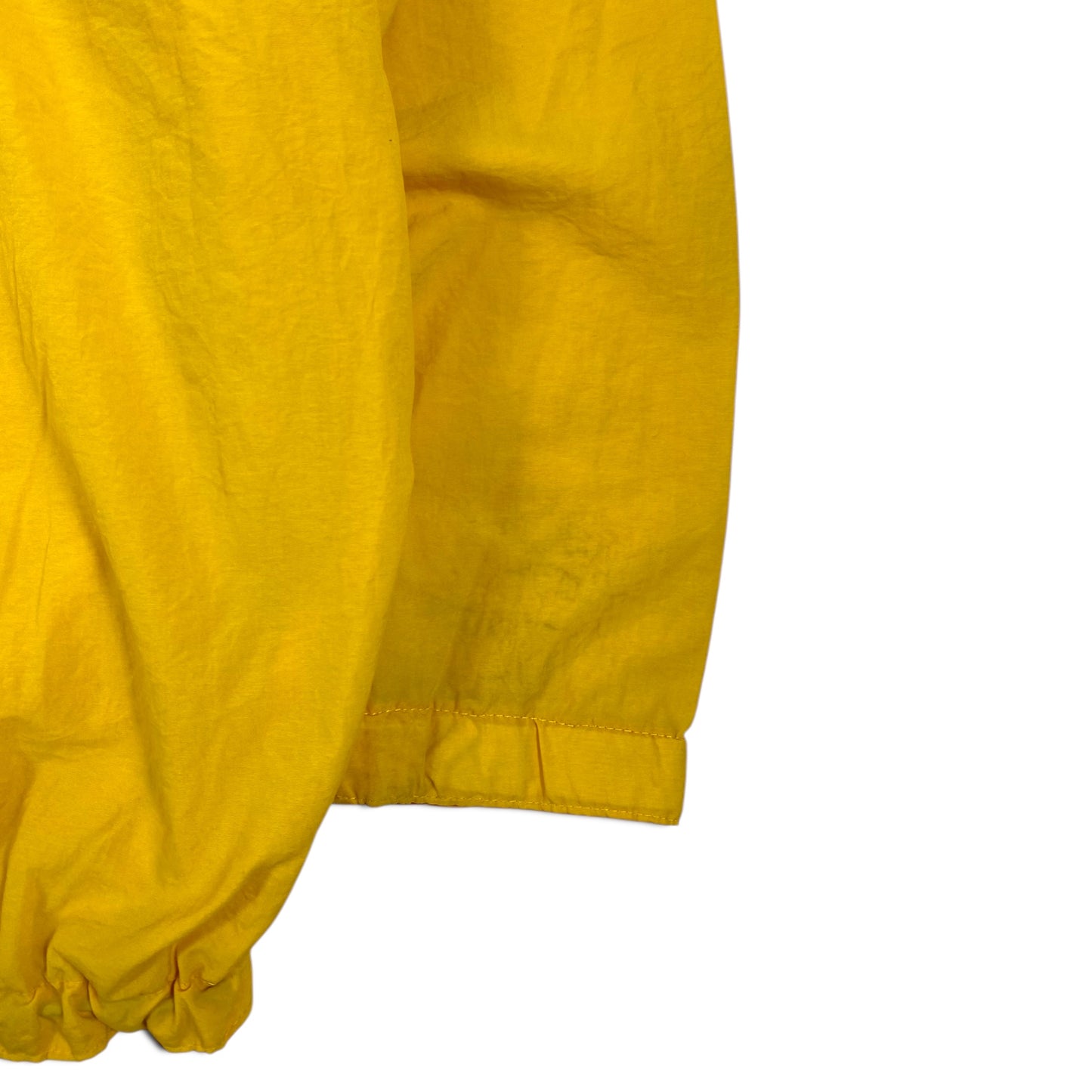 Vintage 90s Gap Yellow Windbreaker Pullover Jacket