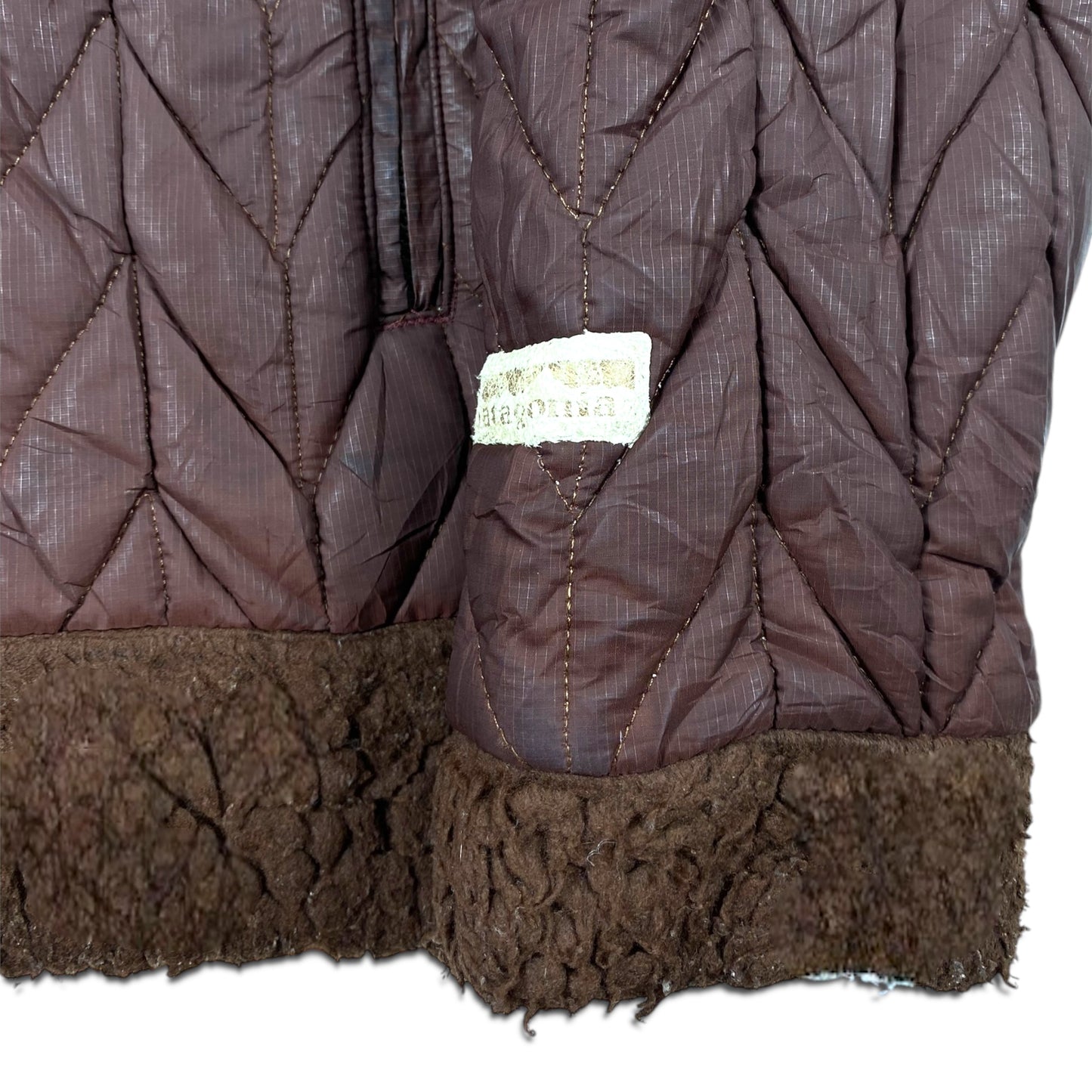 Patagonia Quilted Chevron Jacket Sherpa