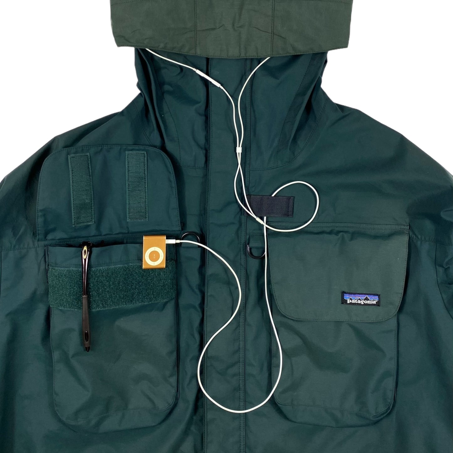 00’s Patagonia SST Fly Fishing Wading Outdoor Jacket Green