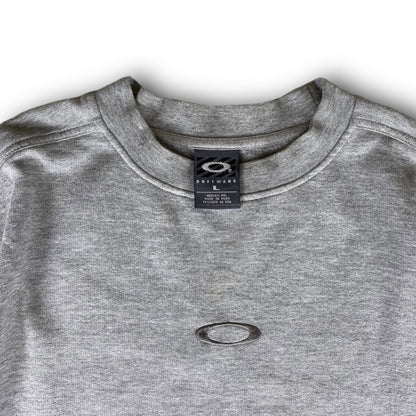 Oakley Sweater Logo center Gray