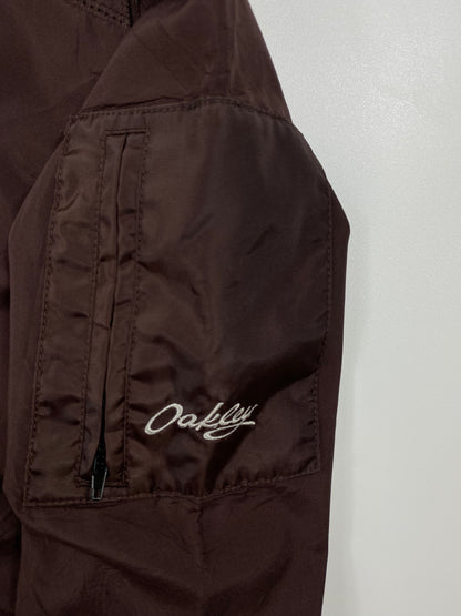 OAKLEY Vintage Software Shell Brown Full Zip Jacket