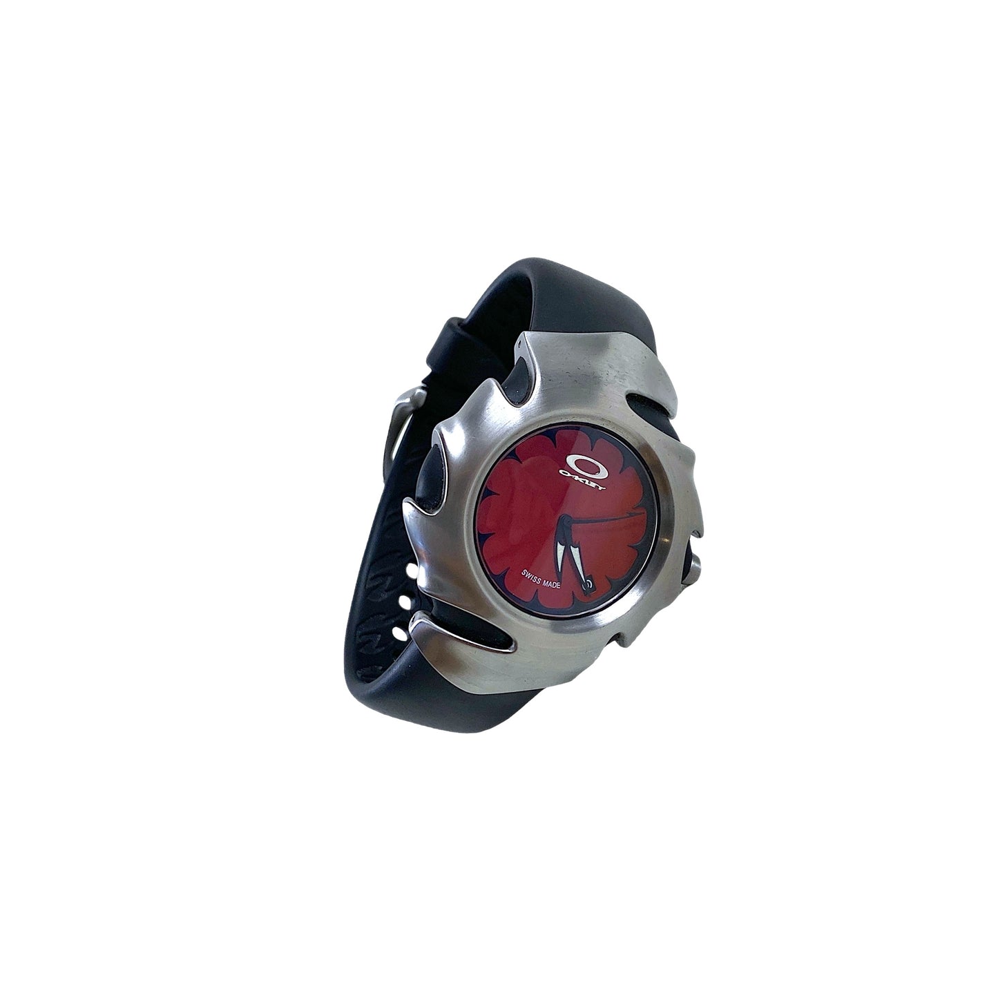 Oakley Blade II 2 Sunburst Red Dial Men's Watch