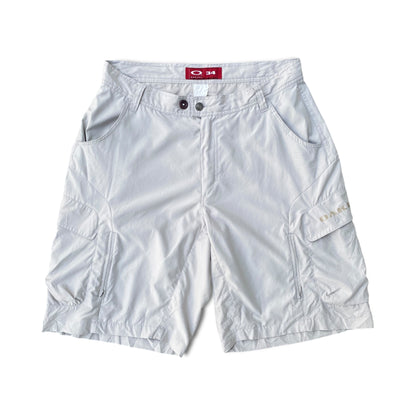 OAKLEY RED CORE EGG POCKETS UTILITY SHORTS 2000'S