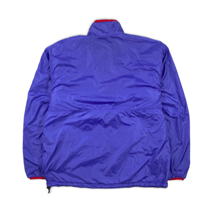 Vtg 80s Patagonia Glissade Reversible Fleece Windbreaker Pullover Jacket