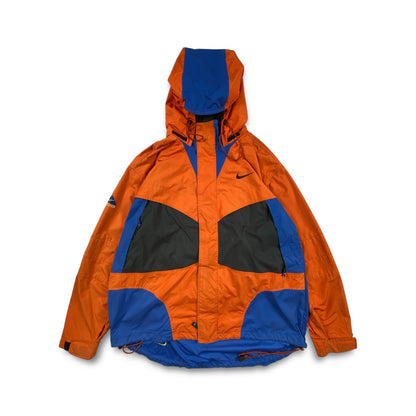 Vtg90s' Nike ACG. Orange/Blue Packable Clima Fit Jacket