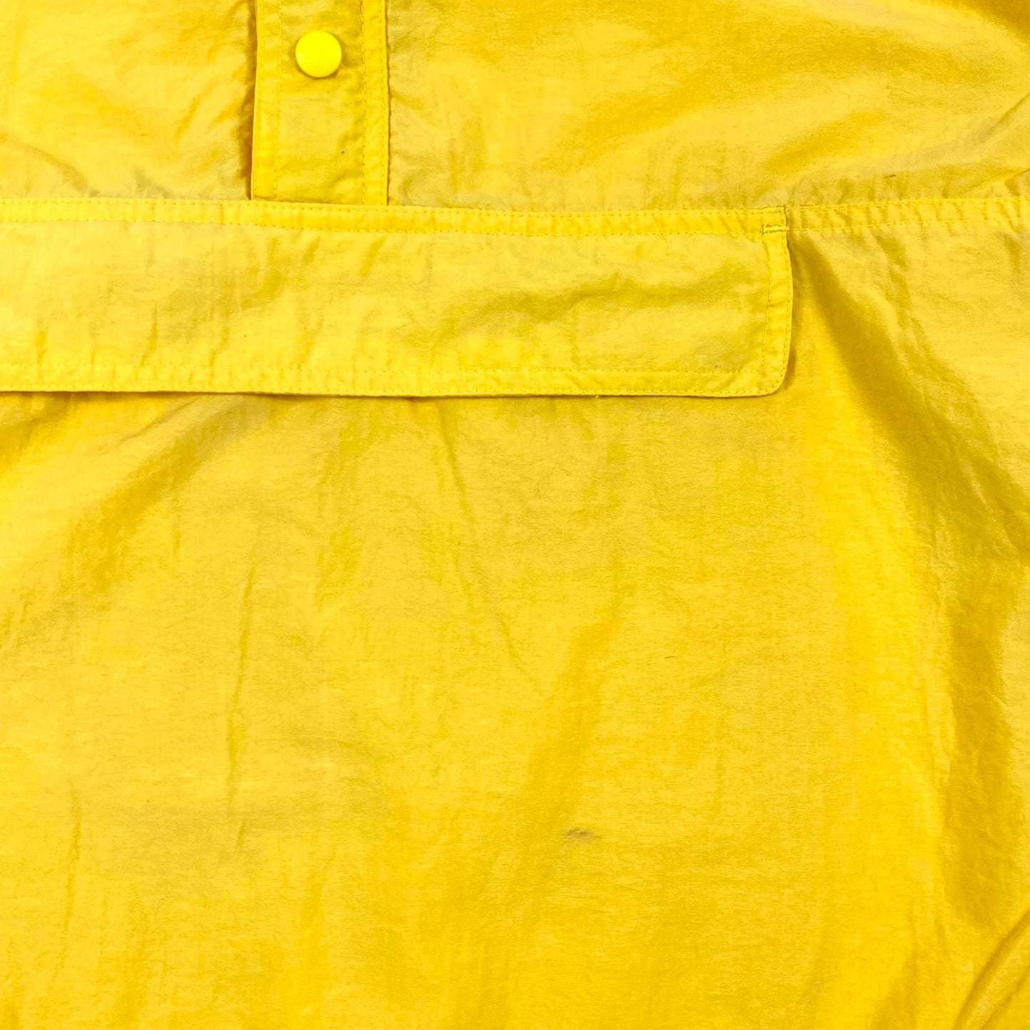 Vintage 90s Gap Yellow Windbreaker Pullover Jacket