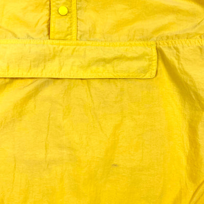 Vintage 90s Gap Yellow Windbreaker Pullover Jacket