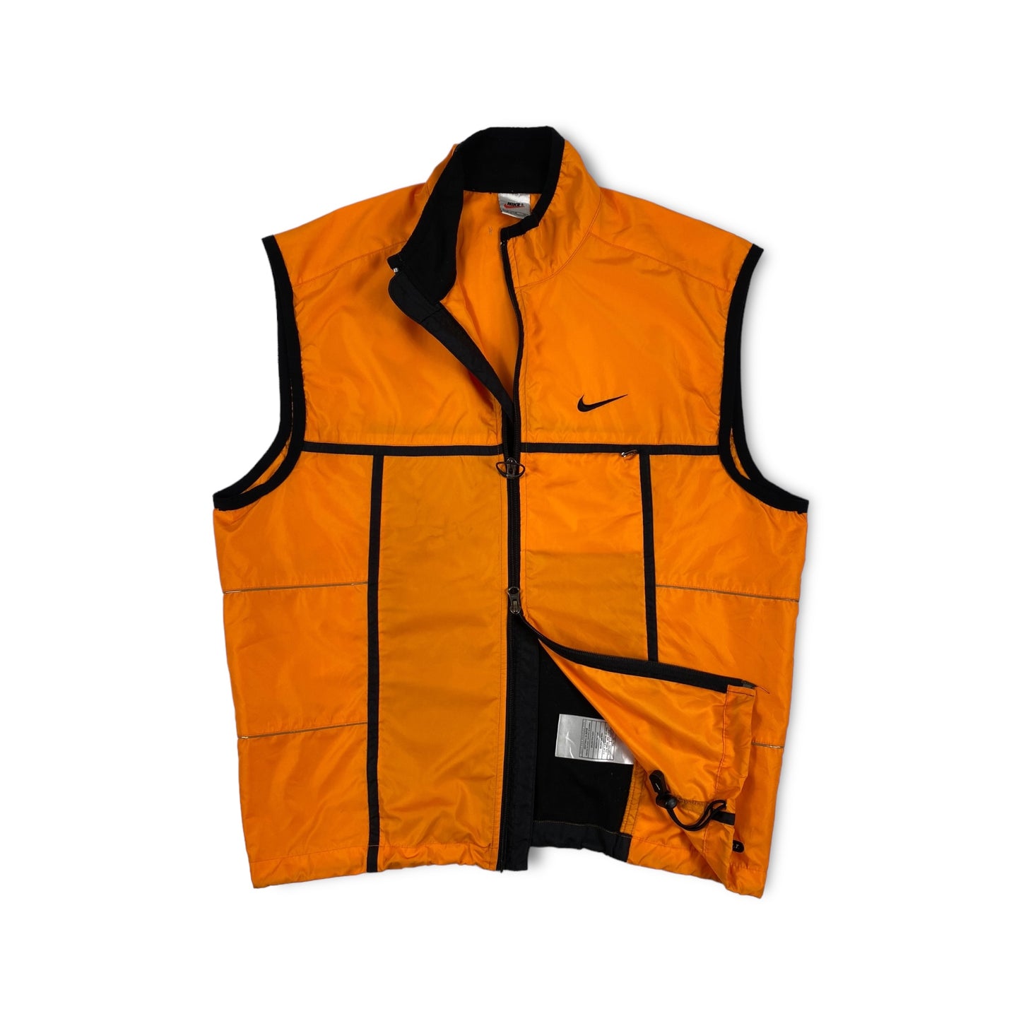 Vintage Nike Hiking Vest orange Clima Fit