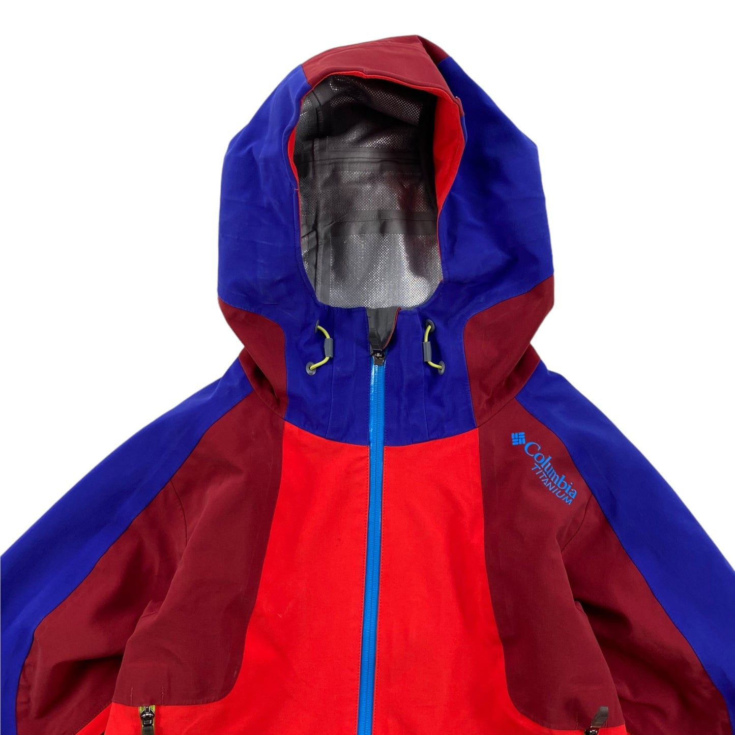 Columbia Triple Trail Shell Jacket M Blue x Red