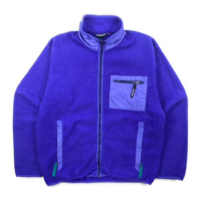 Vintage 90s Patagonia Synchilla Fleece Snap-T Full Zip Jacket