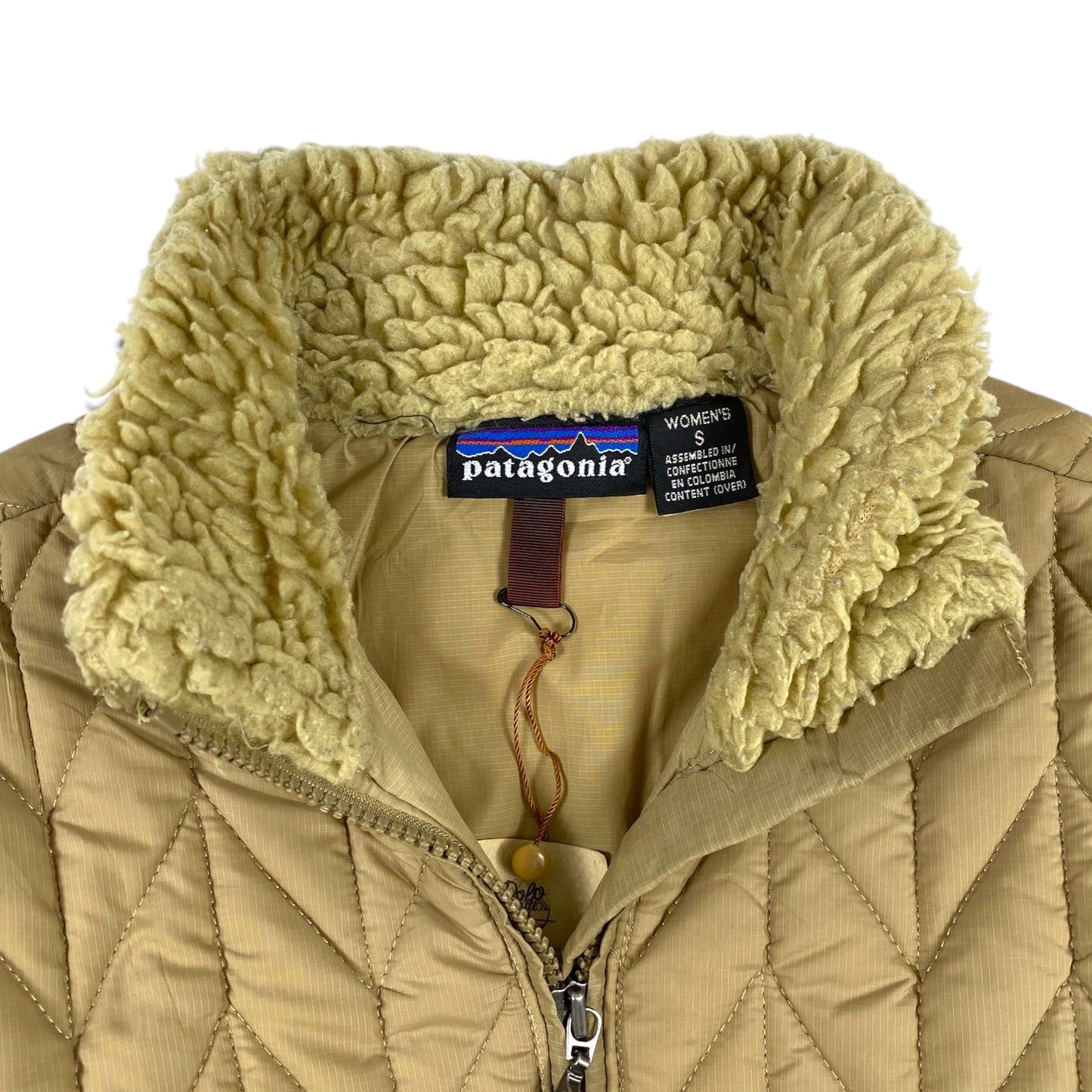 Patagonia Quilted Chevron Jacket Sherpa Women