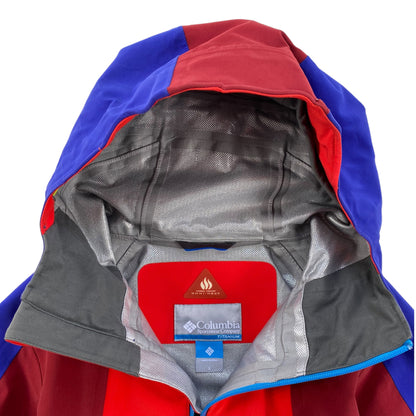 Columbia Triple Trail Shell Jacket M Blue x Red