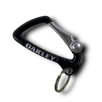 Oakley Carabiner Keychain Accessories, Black,Silver, One Size