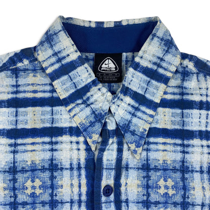 Nike ACG Hidden Pocket Short Sleeve Check Shirt