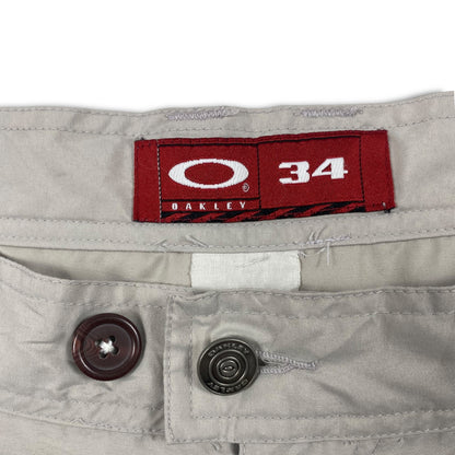 OAKLEY RED CORE EGG POCKETS UTILITY SHORTS 2000'S