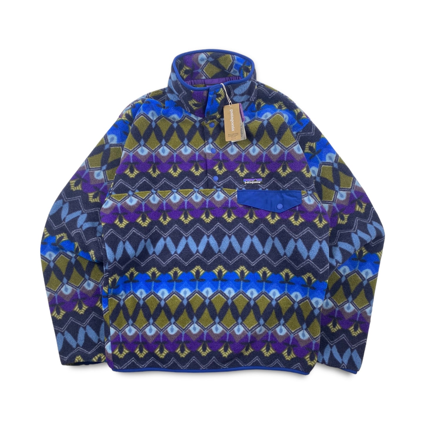 Patagonia Printed Synchilla Snap-T Fleece Jacket