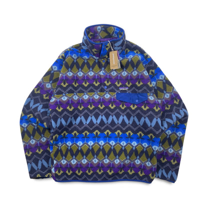 Patagonia Printed Synchilla Snap-T Fleece Jacket