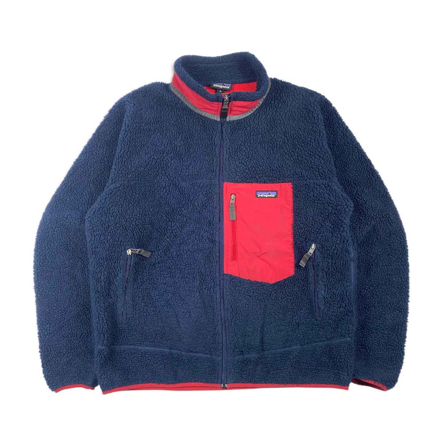 Patagonia Retro-X Deep Pile Fleece Blue Jacket