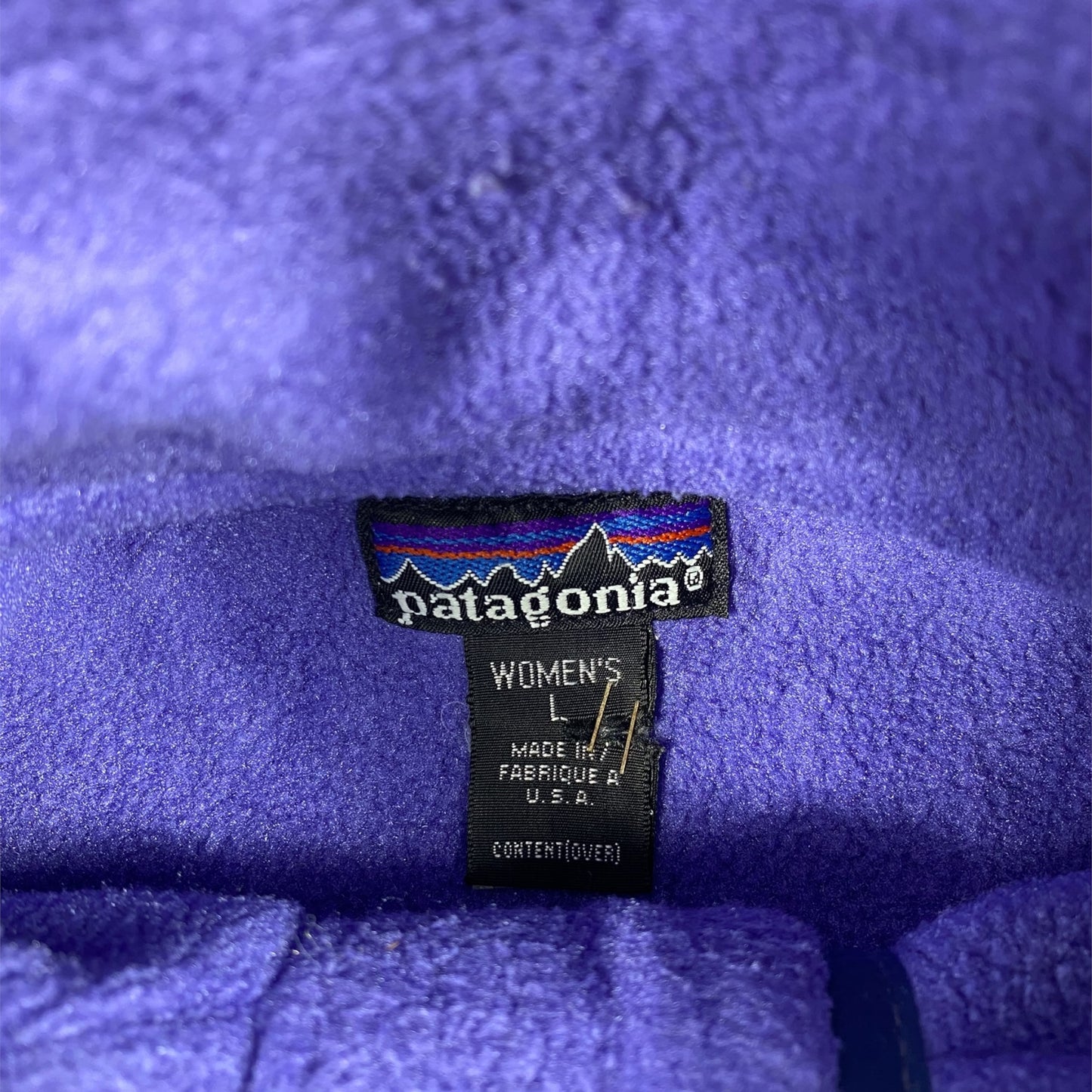 Vintage 80's Patagonia Nylon Fleece Lined Bomber jacket