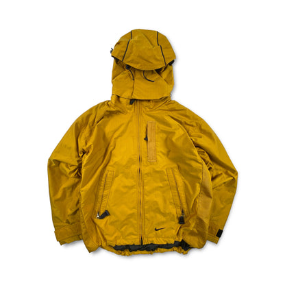 Vintage 90s Nike ACG All Conditions Gear Jacket Yellow rainproof