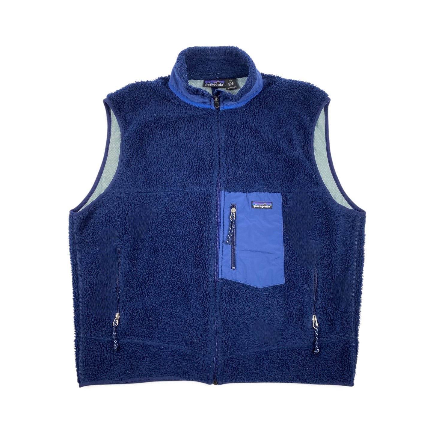 90’s Patagonia Navy Blue Fleece Vest