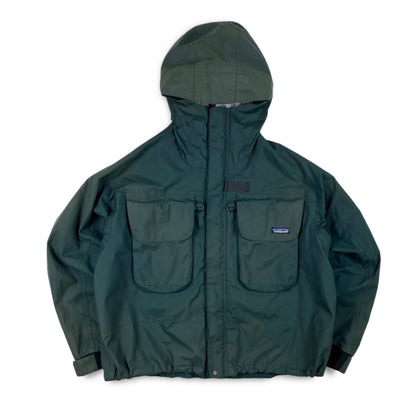 00’s Patagonia SST Fly Fishing Wading Outdoor Jacket Green