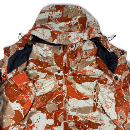 Oakley Nitro Fuel Nylon Hard Shell Jacket Red Camo Buck shot