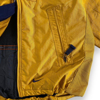 Vintage 90s Nike ACG All Conditions Gear Jacket Yellow rainproof