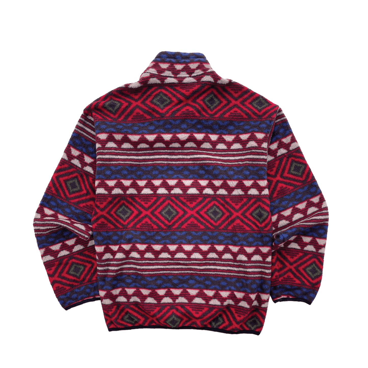 Vintage Patagonia  Printed Synchilla Snap-T,Saltillo Burnt Chili 90’s