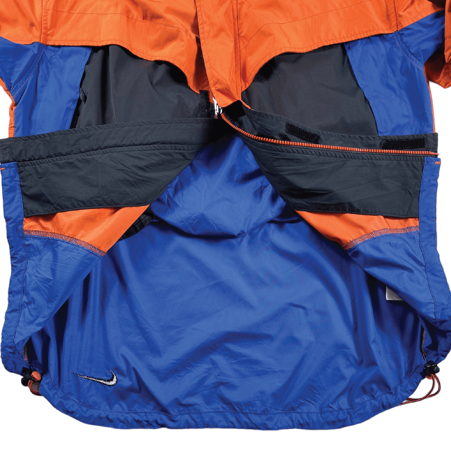 Vtg90s' Nike ACG. Orange/Blue Packable Clima Fit Jacket