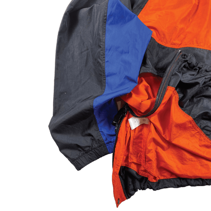 Vintage 90s’ Nike ACG. Jacket packable rainproof orange/blue/black