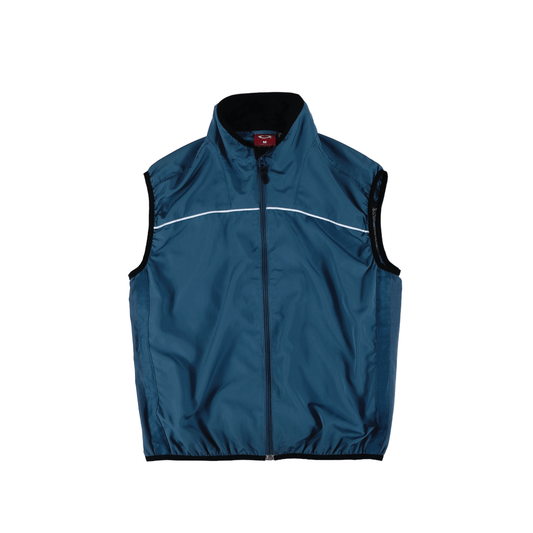 Oakley Vest Navy Blue Vintage Reflective Logo (early 00s')