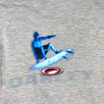 Vintage 00s Oakley Center Surfboard Logo