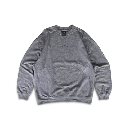 Oakley Sweater Logo center Gray