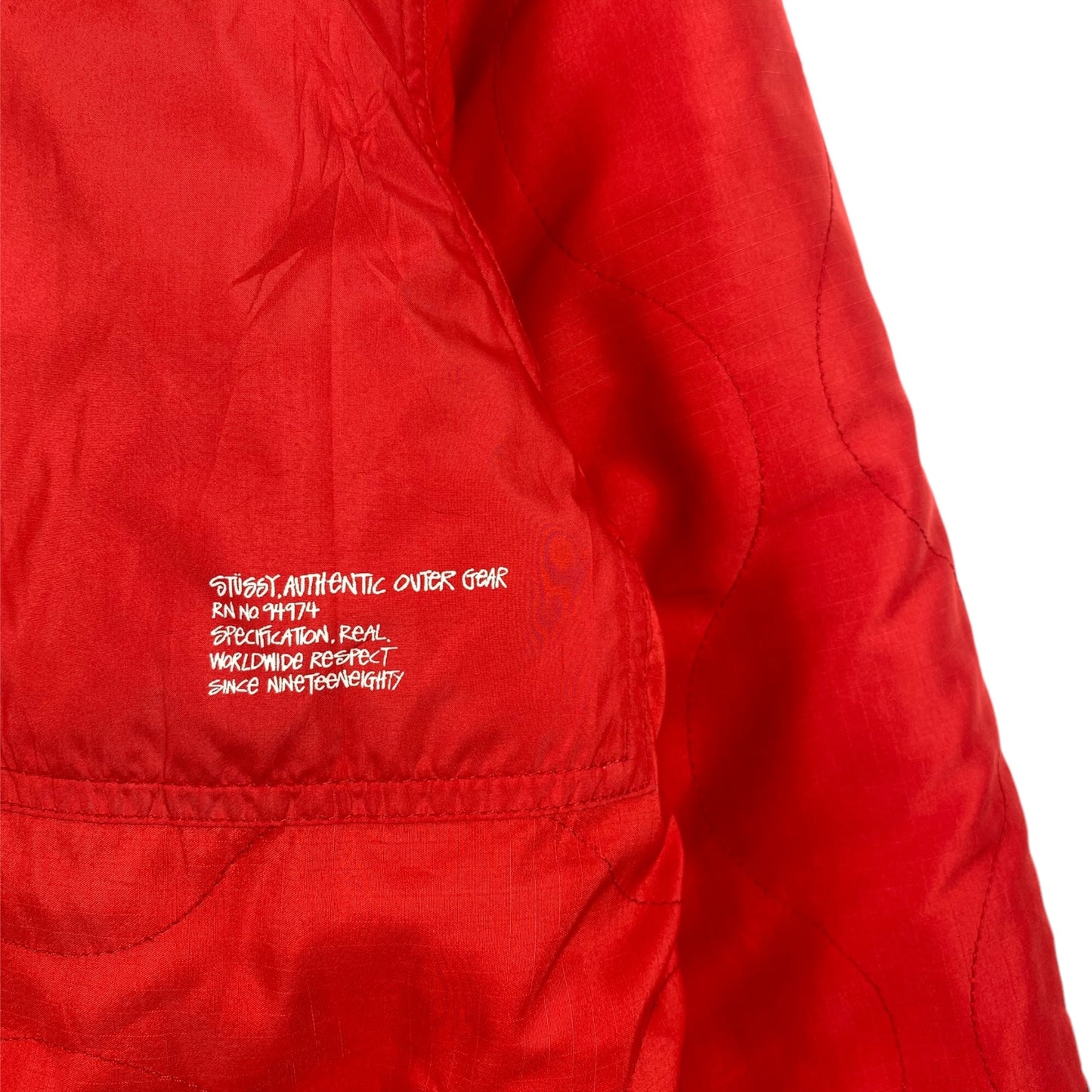 Stussy Authentic Outer Gear Reversible Down Jacket