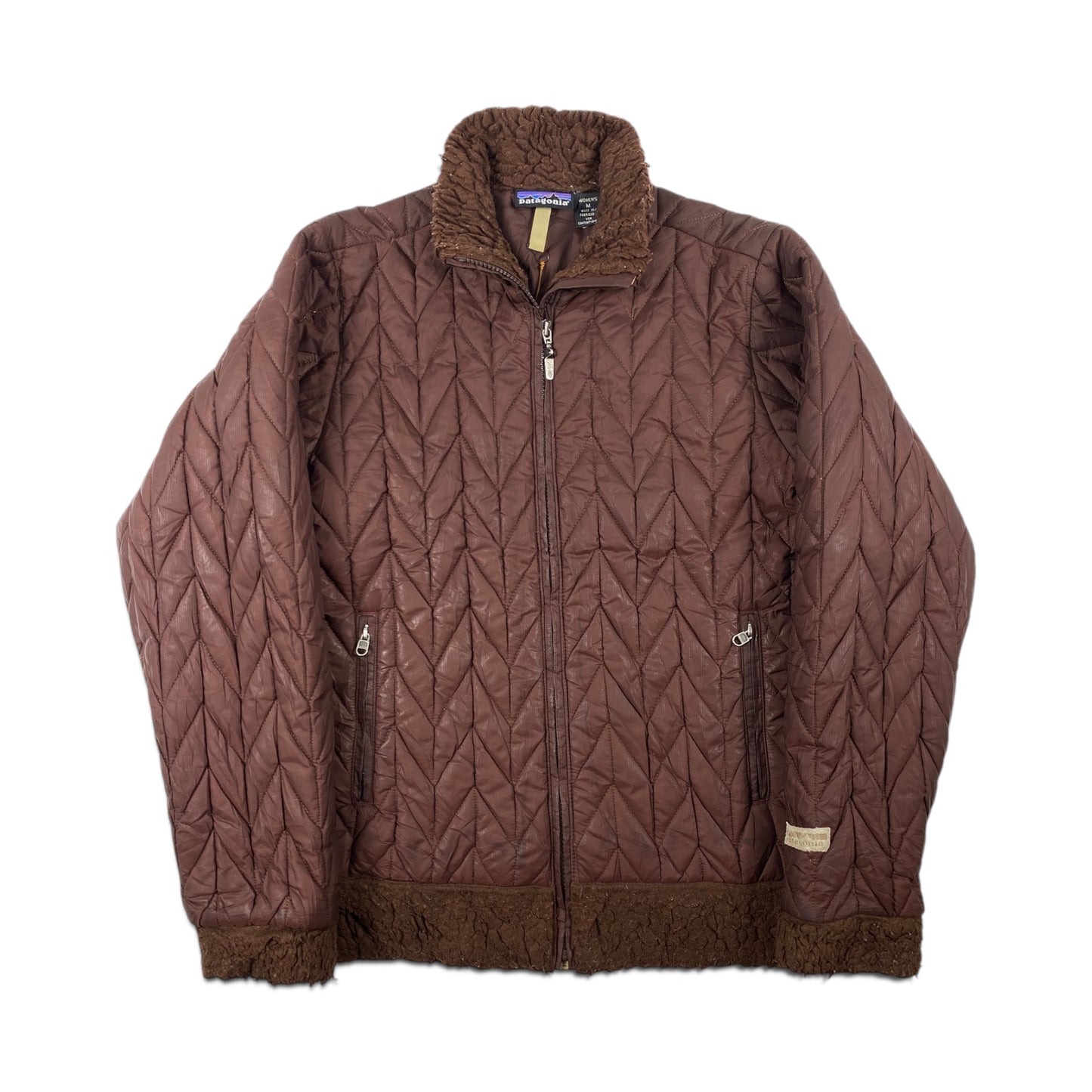 Patagonia Quilted Chevron Jacket Sherpa