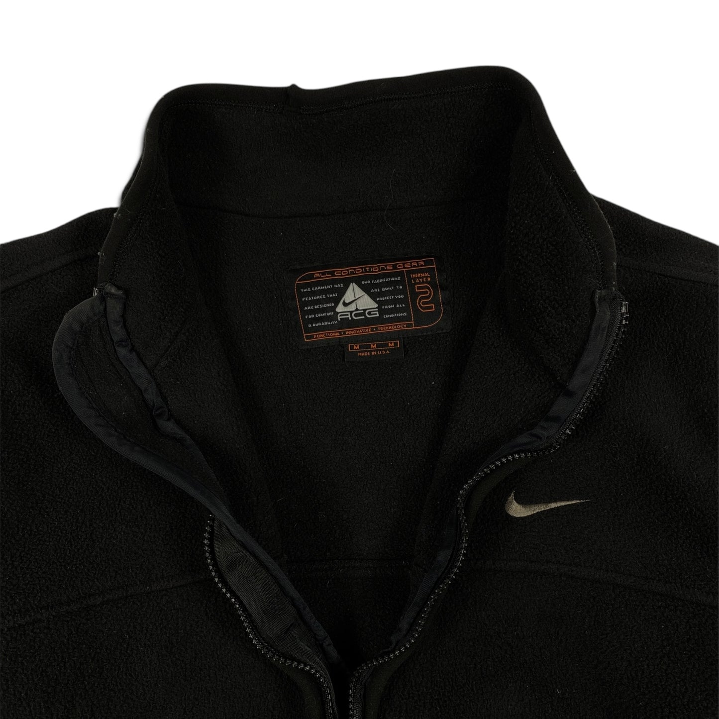 Nike Acg 1990S Zip Technical Polartec Fleece