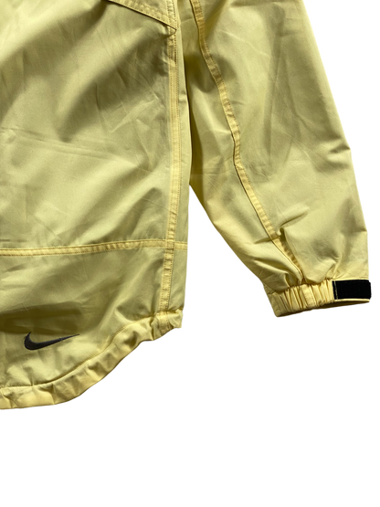 Vintage 90s Nike ACG All Conditions Gear Jacket rainproof Yellow cream